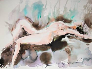 Print of Abstract Nude Drawings by Antigoni Tziora