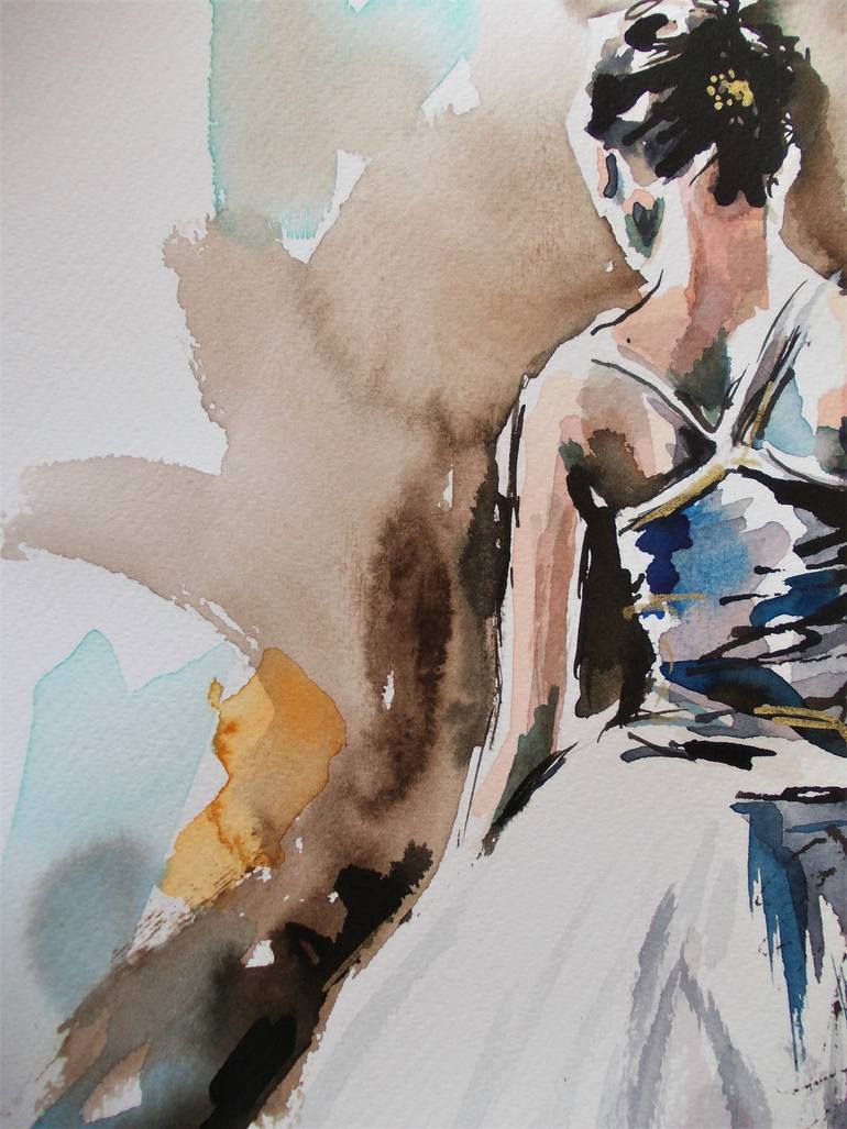 Original Abstract Performing Arts Painting by Antigoni Tziora