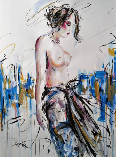 Original Nude Paintings by Antigoni Tziora