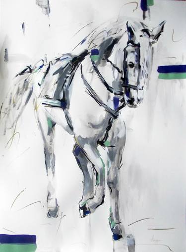 Original Horse Paintings by Antigoni Tziora