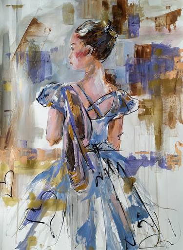 Original Impressionism Portrait Paintings by Antigoni Tziora