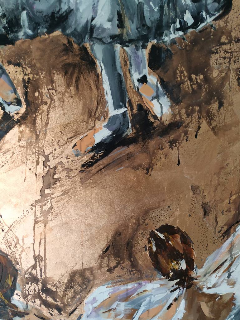 Original Abstract Performing Arts Painting by Antigoni Tziora