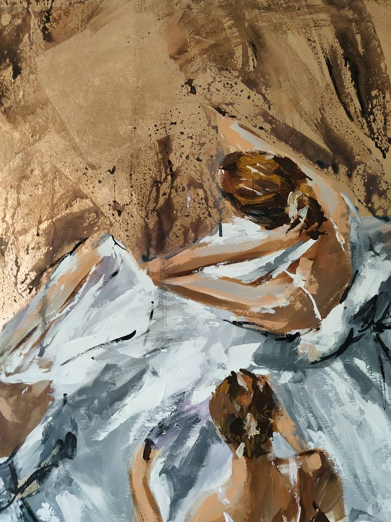 Original Abstract Performing Arts Painting by Antigoni Tziora
