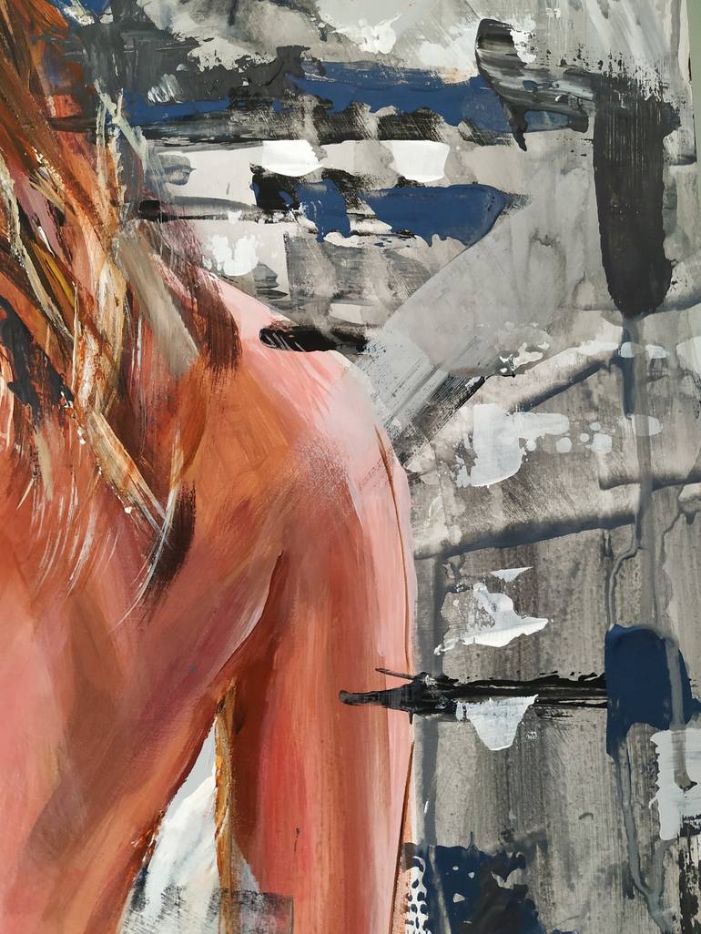 Original Nude Painting by Antigoni Tziora