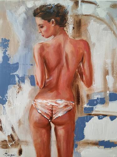 Original Nude Paintings by Antigoni Tziora