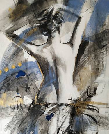 Print of Abstract Women Paintings by Antigoni Tziora