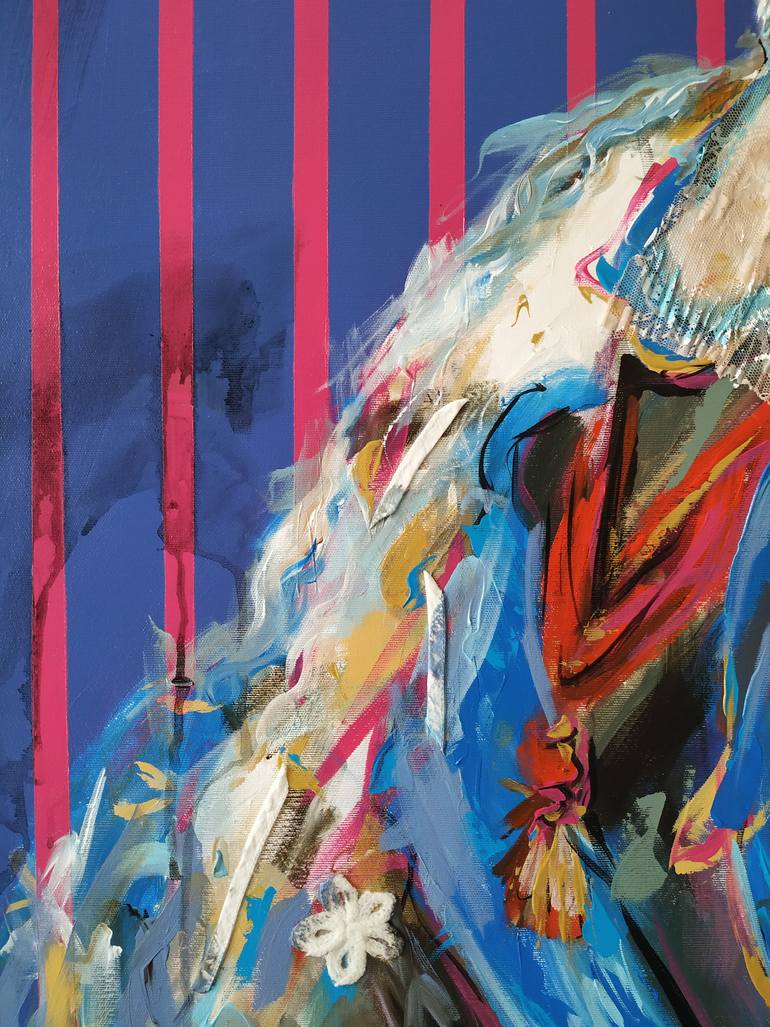 Original Figurative People Painting by Antigoni Tziora