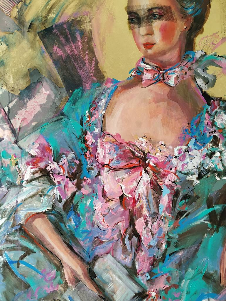 Original Figurative People Painting by Antigoni Tziora