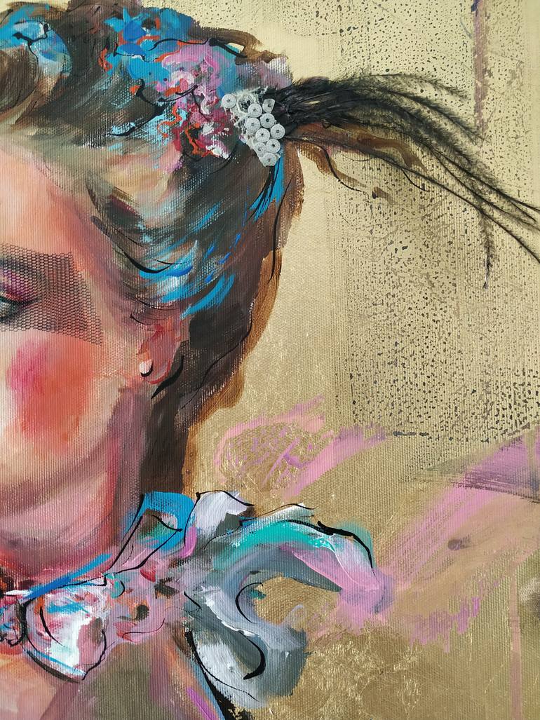 Original Figurative People Painting by Antigoni Tziora