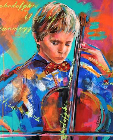 Original Contemporary Kids Paintings by Antigoni Tziora