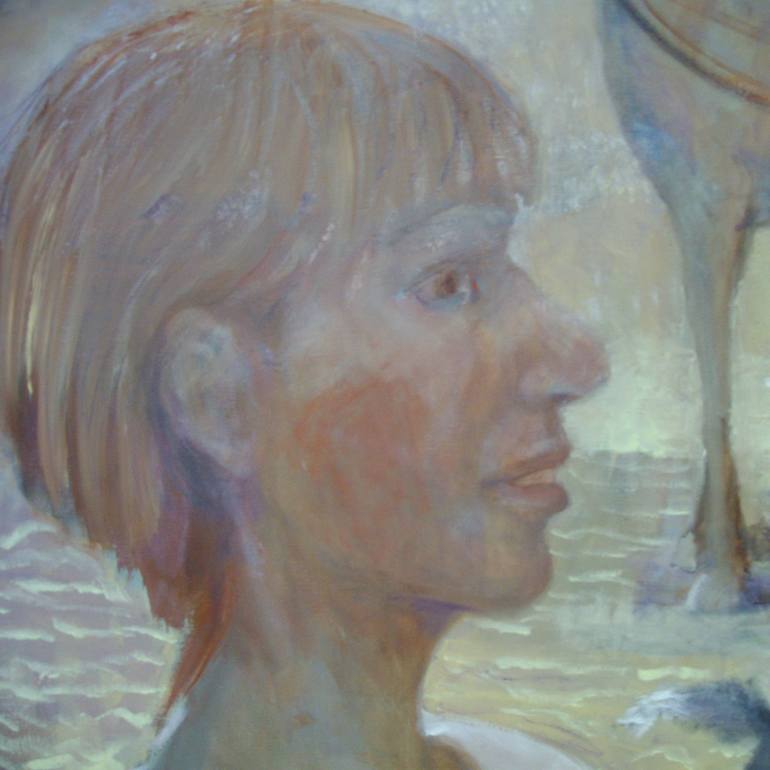 Original Figurative People Painting by Bea Jones