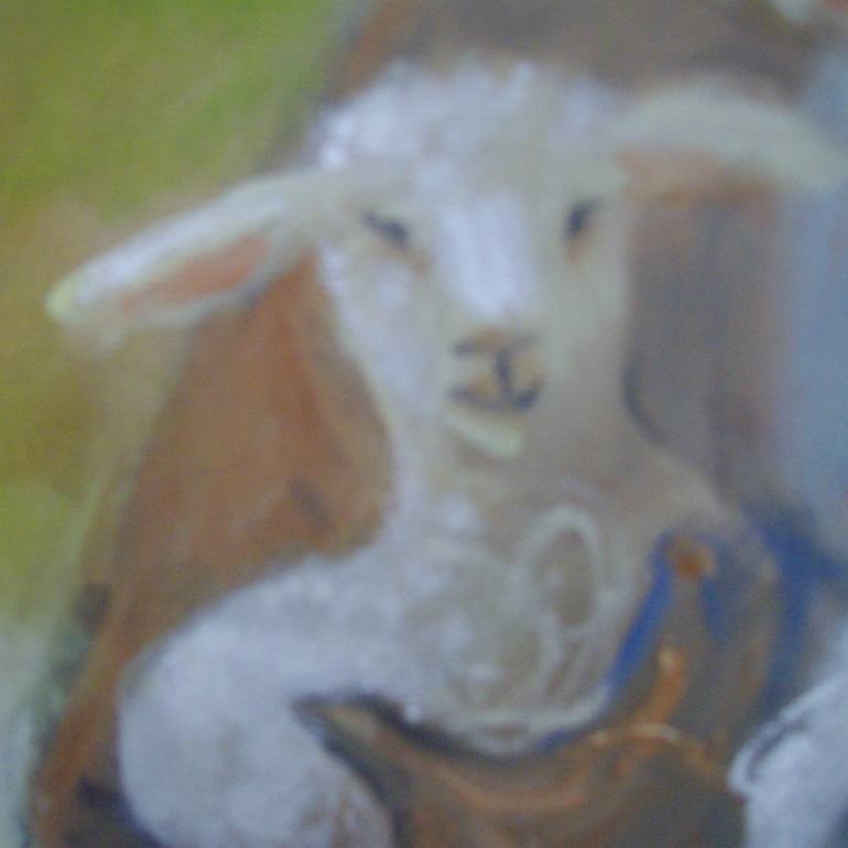 Original Expressionism People Painting by Bea Jones