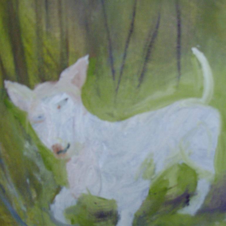 Original Expressionism People Painting by Bea Jones