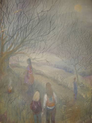 Print of Tree Paintings by Bea Jones