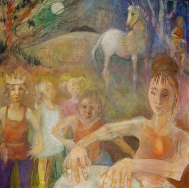 Print of Figurative Family Paintings by Bea Jones