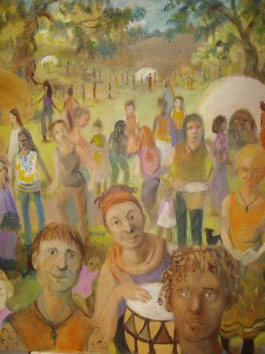 Original People Paintings by Bea Jones