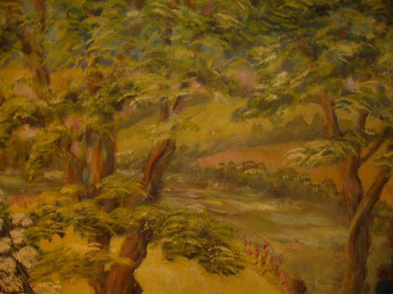 Original Figurative Landscape Painting by Bea Jones