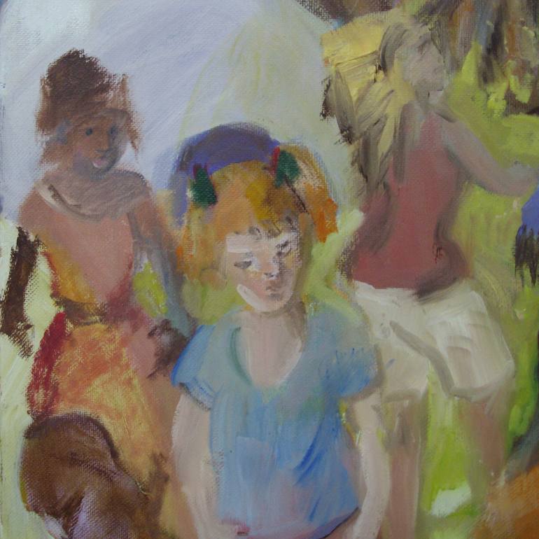 Original Figurative Culture Painting by Bea Jones