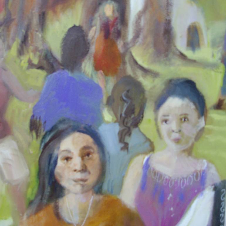 Original Figurative Culture Painting by Bea Jones