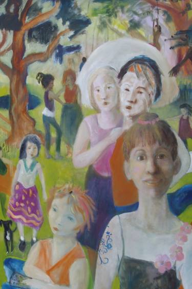 Print of Fine Art People Paintings by Bea Jones