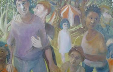 Original Figurative People Paintings by Bea Jones