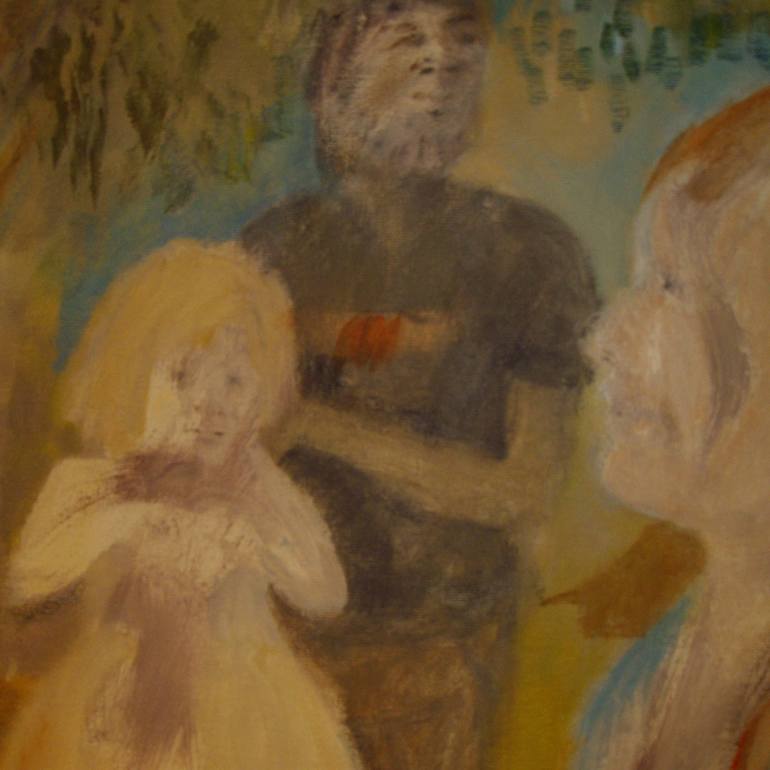 Original Figurative People Painting by Bea Jones