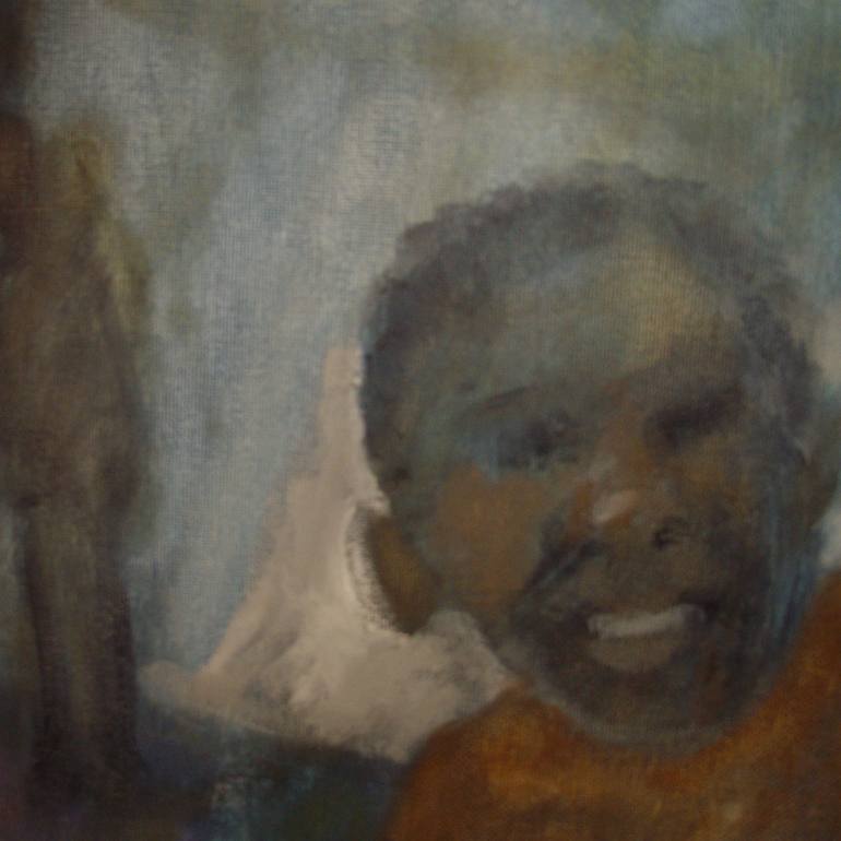 Original Expressionism People Painting by Bea Jones