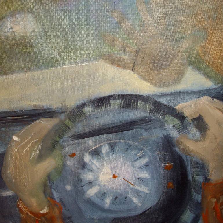 Original Expressionism People Painting by Bea Jones