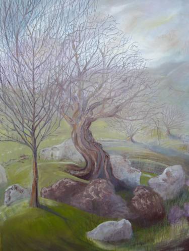 Print of Tree Paintings by Bea Jones