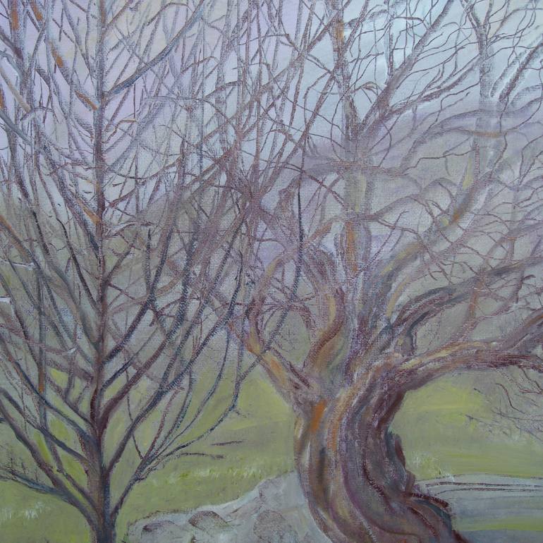 Original Fine Art Tree Painting by Bea Jones