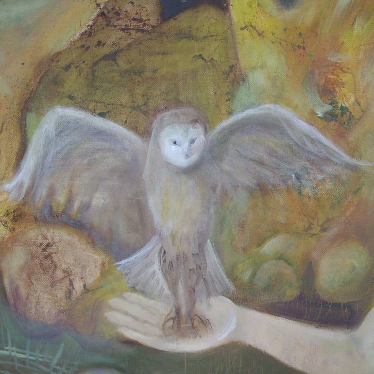 Original Expressionism Fantasy Painting by Bea Jones