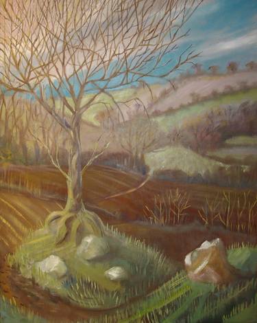 Print of Fine Art Tree Paintings by Bea Jones