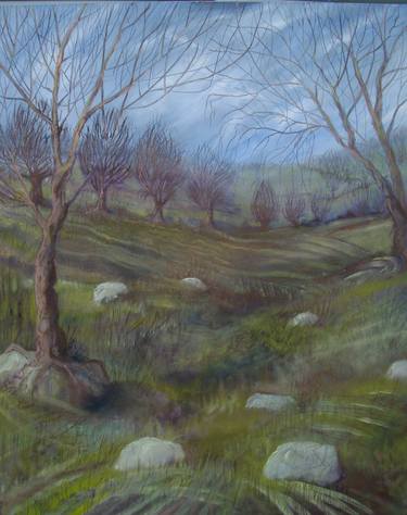 Original Fine Art Landscape Paintings by Bea Jones