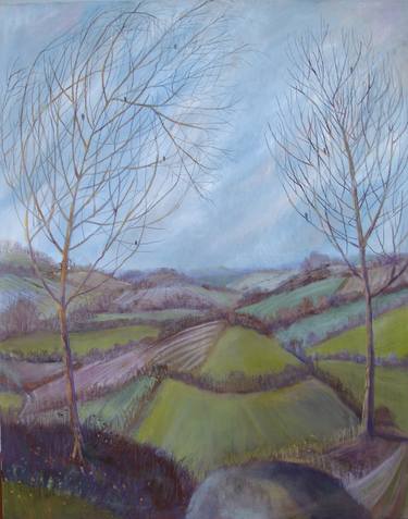 Original Fine Art Tree Paintings by Bea Jones