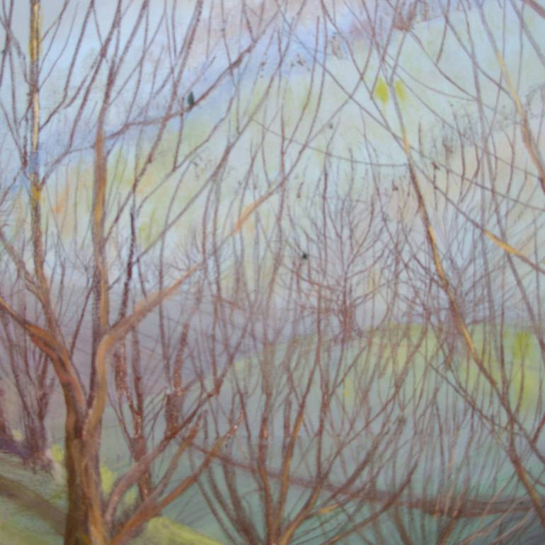 Original Fine Art Tree Painting by Bea Jones