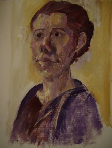 Original Expressionism Portrait Paintings by Bea Jones