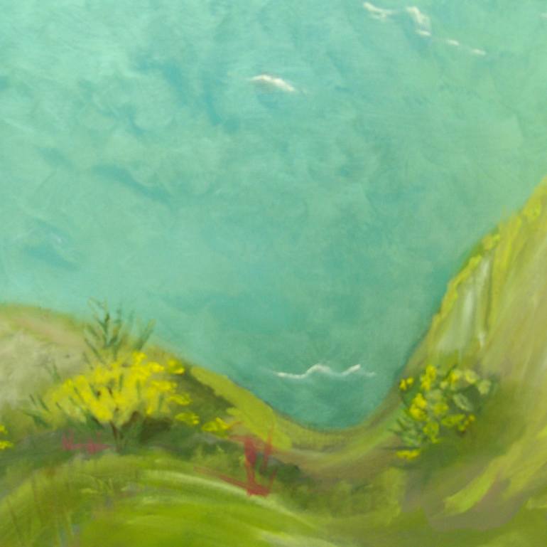 Original Impressionism Landscape Painting by Bea Jones