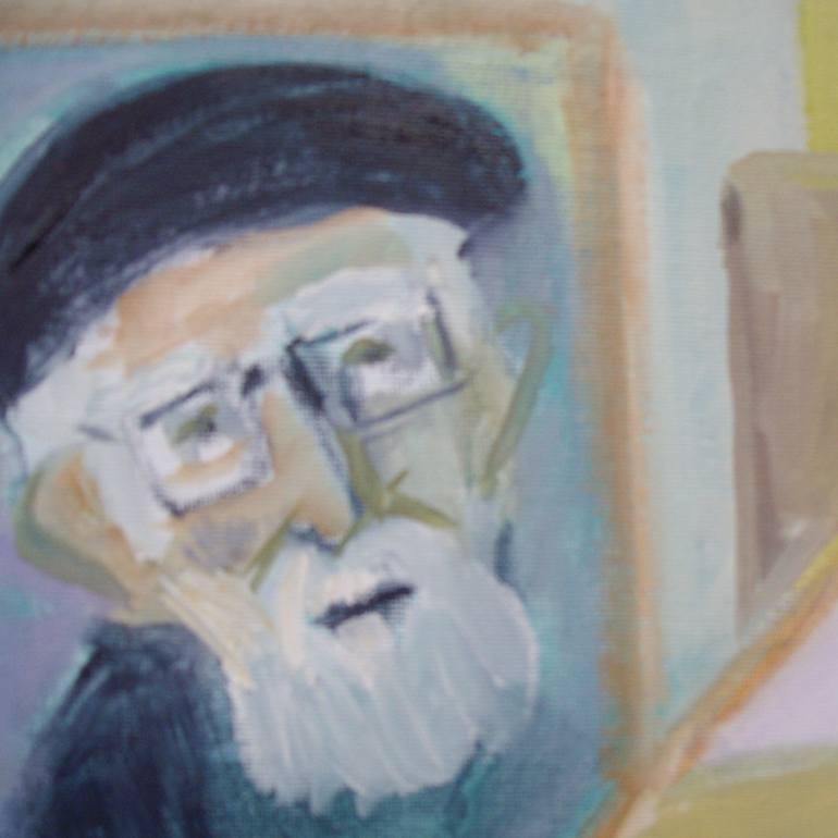 Original Expressionism People Painting by Bea Jones