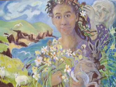 Print of Expressionism Seasons Paintings by Bea Jones