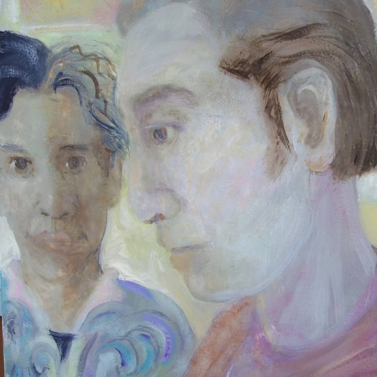 Original Figurative People Painting by Bea Jones