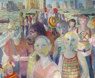 Print of Figurative Political Paintings by Bea Jones