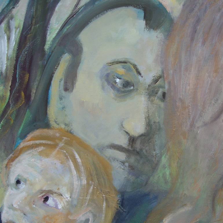 Original Figurative People Painting by Bea Jones