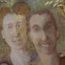 The work will be carefully packed and sent in a sturdy cardboard box. Will be signed on the back or the front, as the buyer wishes. The painting is on a wooden stretcher and may be hung as it is, or of course, may be framed according to the buyer's taste.