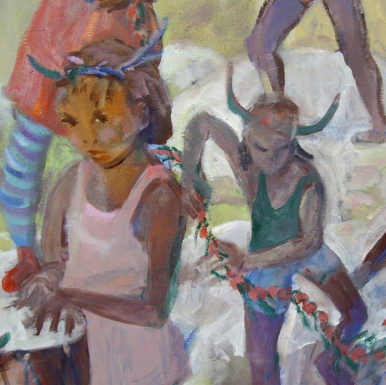 Original Figurative People Painting by Bea Jones