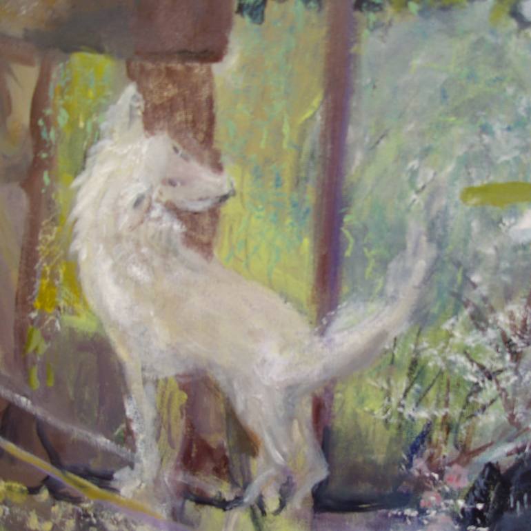 Original Expressionism Landscape Painting by Bea Jones