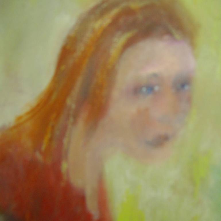 Original Expressionism People Painting by Bea Jones