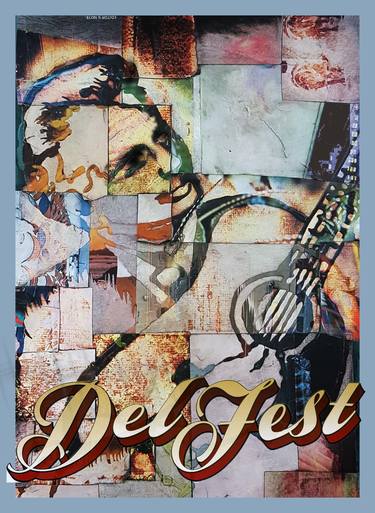 Print of Music Collage by PJ crossland