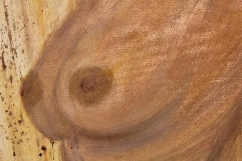 Original Abstract Nude Painting by Krystal Gray