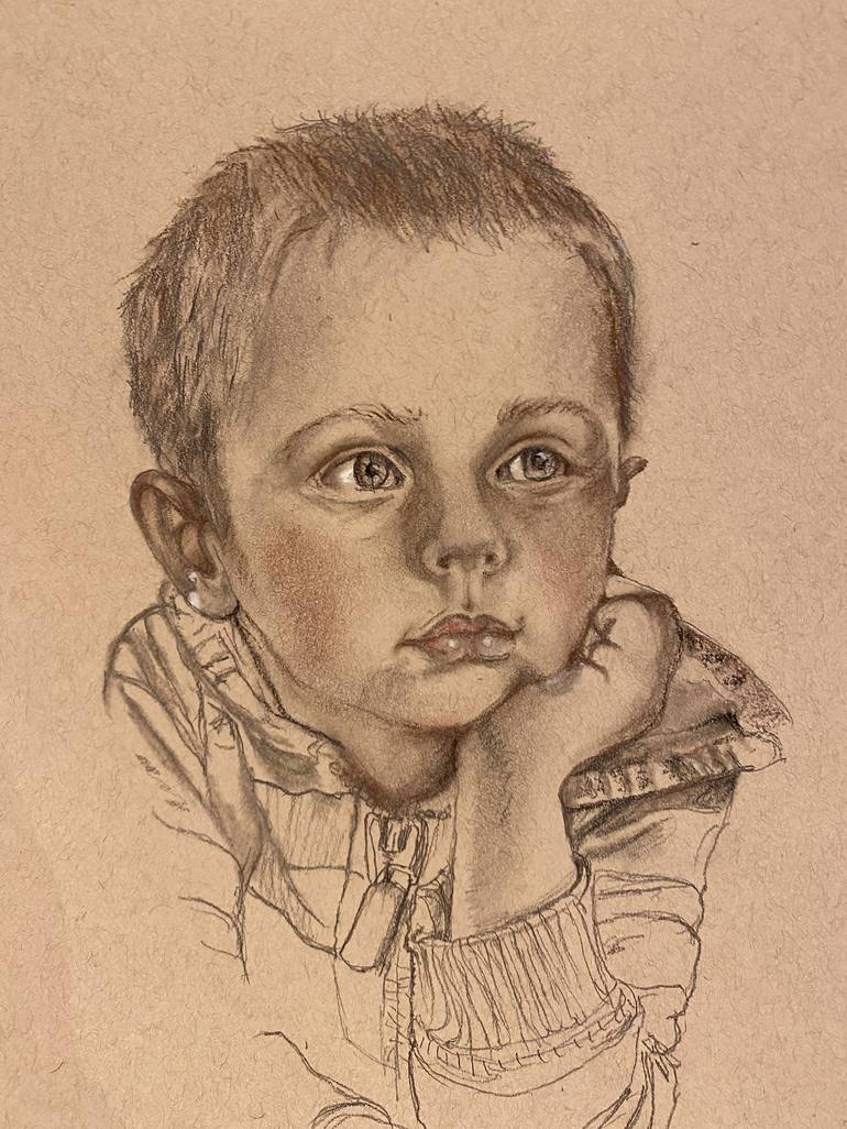 Original Figurative Body Drawing by Bev Howe
