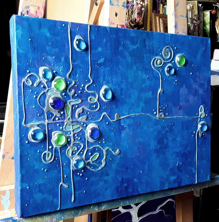 Original Abstract Painting by Angie Livingstone